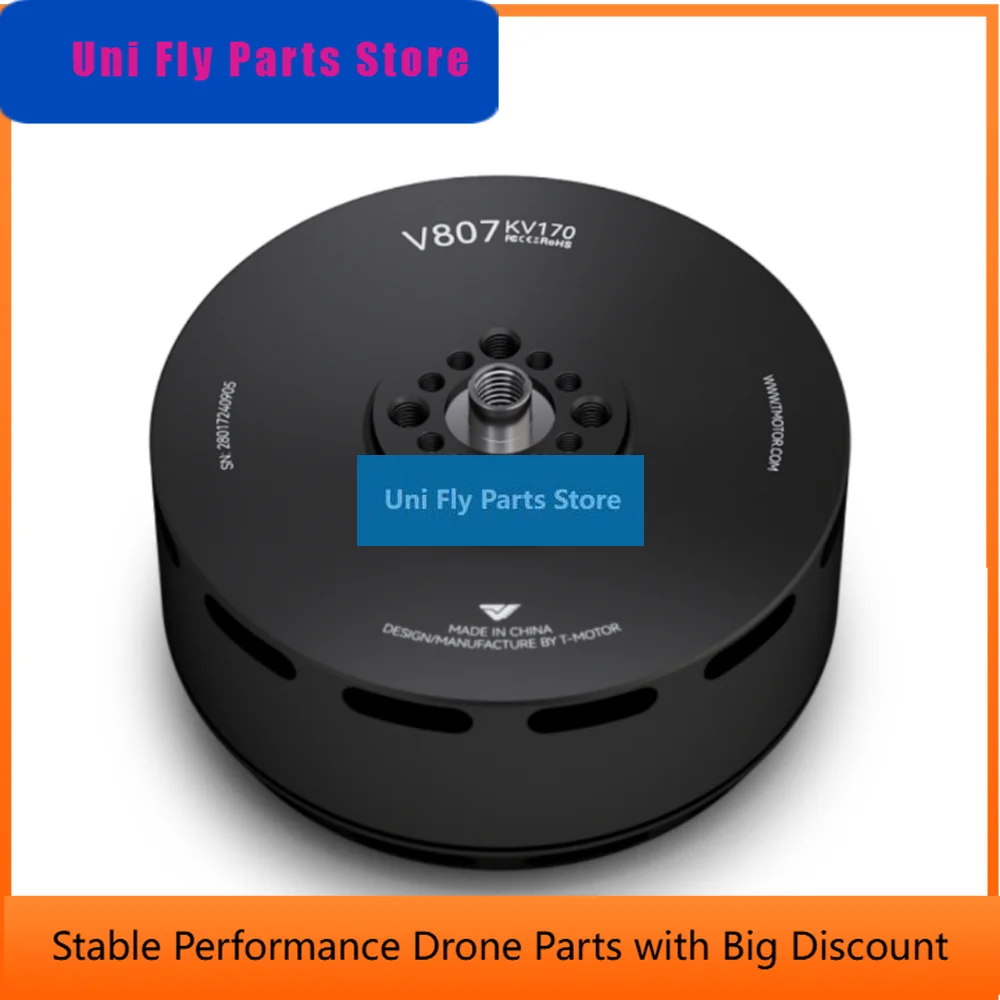 SkyDElT-MOTOR V807 KV170 Factory Wholesale Electric Heavy Lift Brushless Motor For Quadcopter