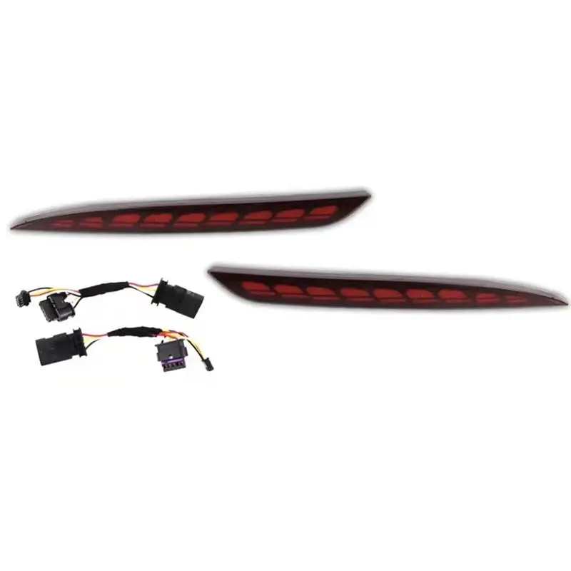 

1 Pair New Dragon Scales Turning Light For Tesla Rear Bumper Light Rear Fog Light Retrofit-AS55