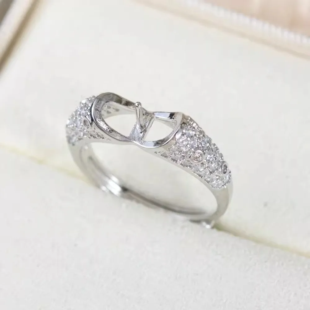 

5pcs Adjustable Gold Plated Pearl Ring Settings Findings & Accessories-for Jewelry Making Bulk Wholesale Craft Supplies 8-9mm