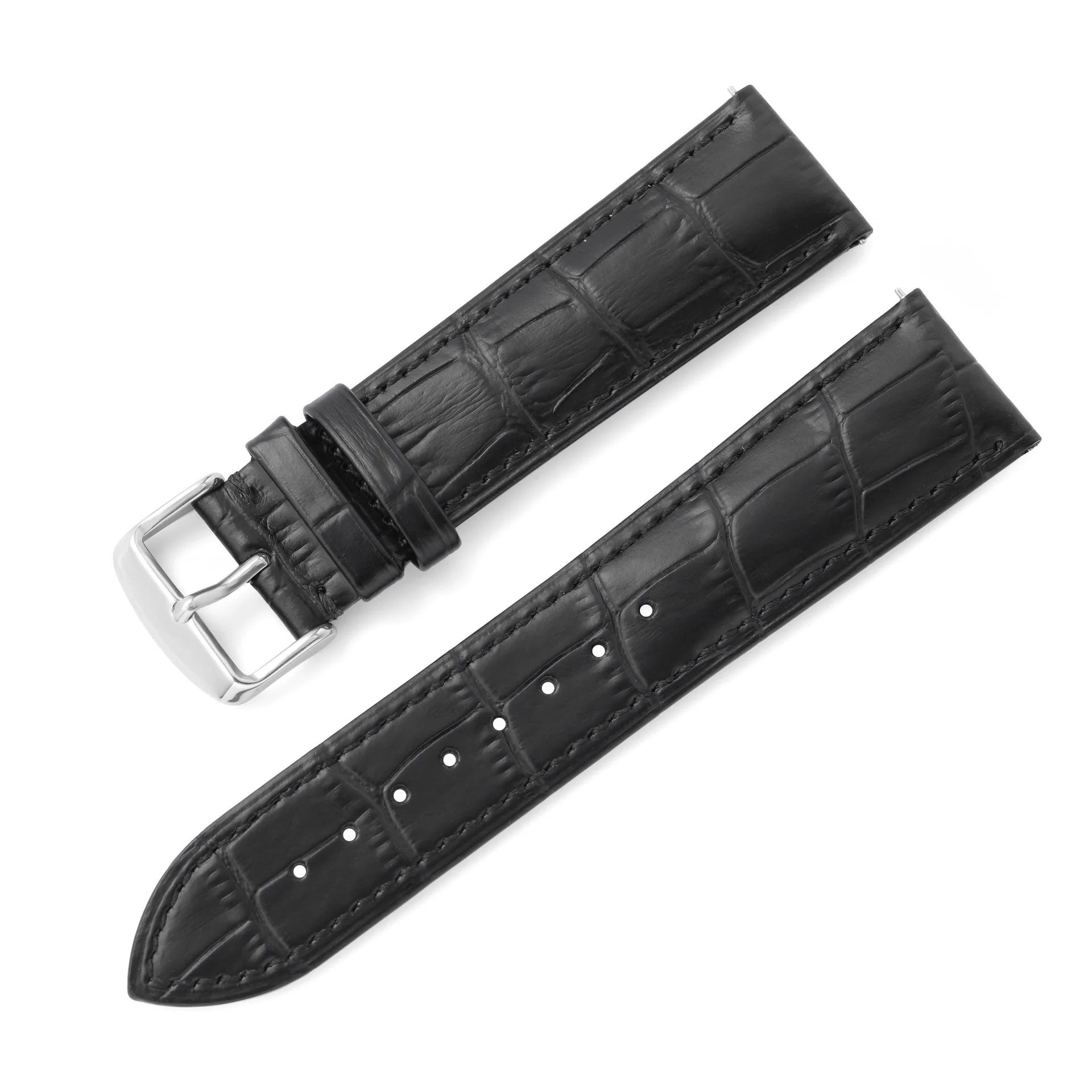 UTHAI Z20 calfskin leather strap 14mm 16mm 18mm 19mm 20mm 21mm 22mm 24mm bamboo knot pattern quick release watchband