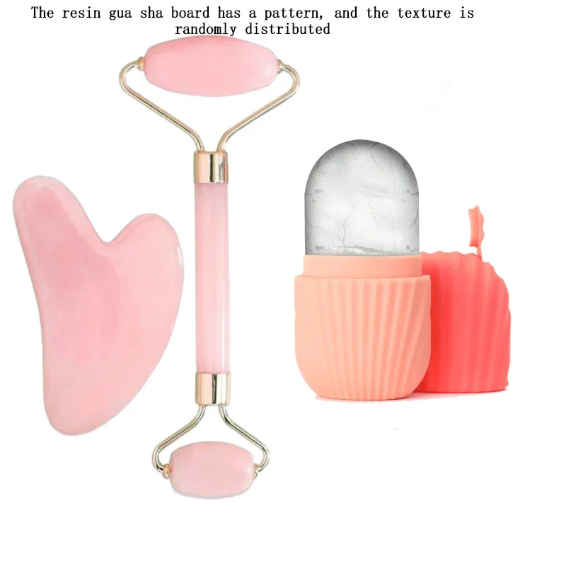 1/2/3 Stück Ice Face Roller Gesichtspflege Ice Roller Set, Gesichtsroller GuaSha FaceTool Set, Gesichtsmassage Roller Lifting Contouring – Detail 2
