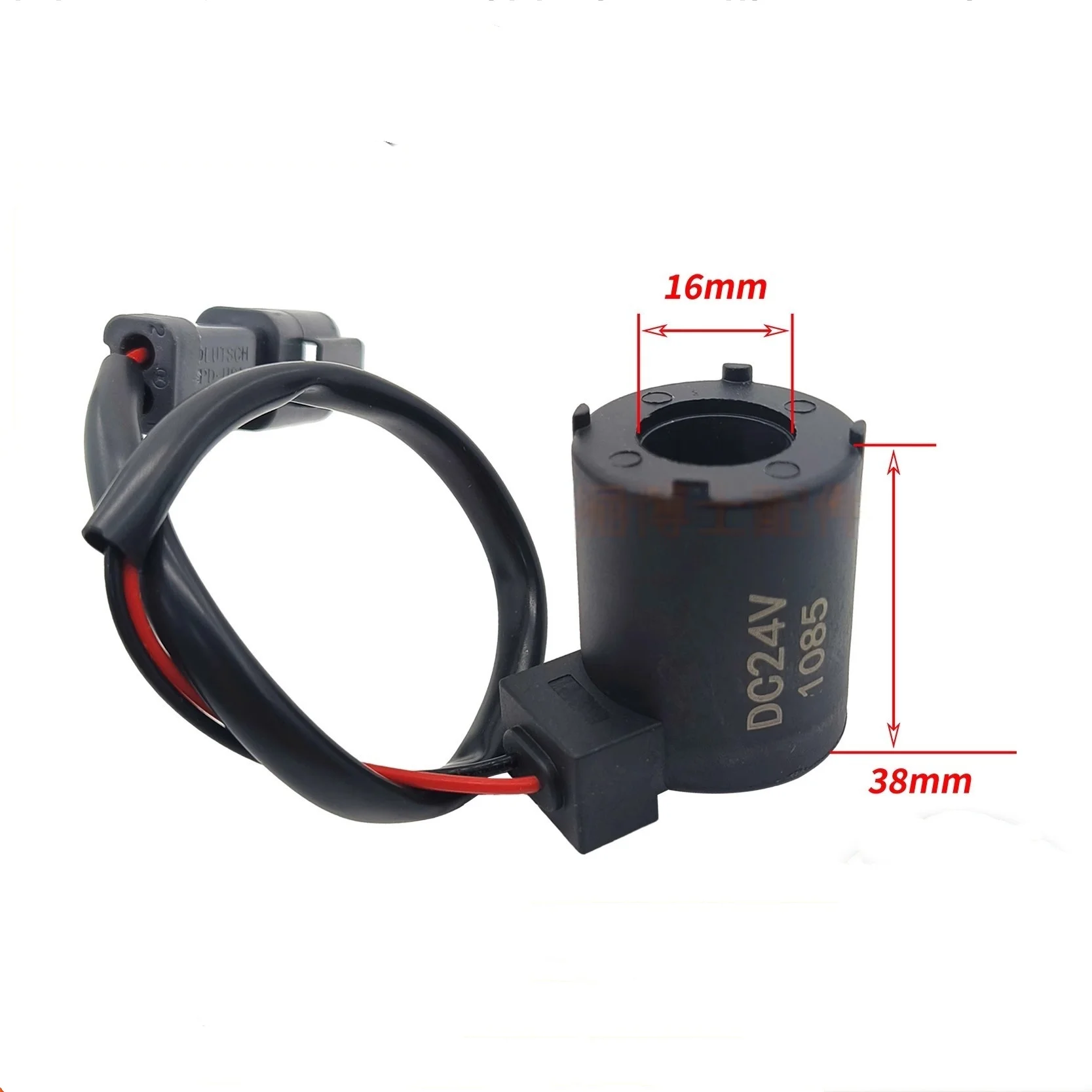 Yanmar-Rotary Safety Lock Solenoid Valve Coil, Excavator, YM10, 12, 27, 30, 33, 38