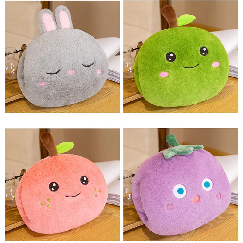 ตุ๊กตาการ์ตูนผ้าพลัฌ หมอนอิงนุ่ม ของตกแต่ง ของขวัญวันเกิดสำหรับเด็ก