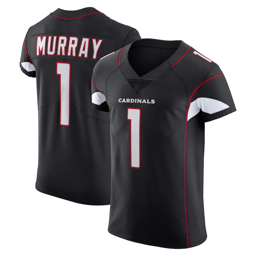 Summer T Shirt NO 1 MURRAY Print Men Clothing American Football Shirt Trend Classic Training Uniform Black USA Rugby Jersey New