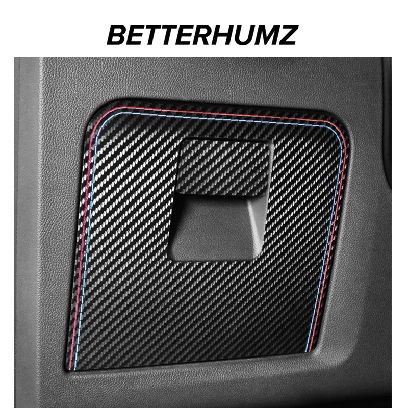 Betterhumz For BMW X3 G01 X4 G02 Car Interior Dashboard Storage Box Panel Trim Performance Made of Alcantara Sticker Accessories