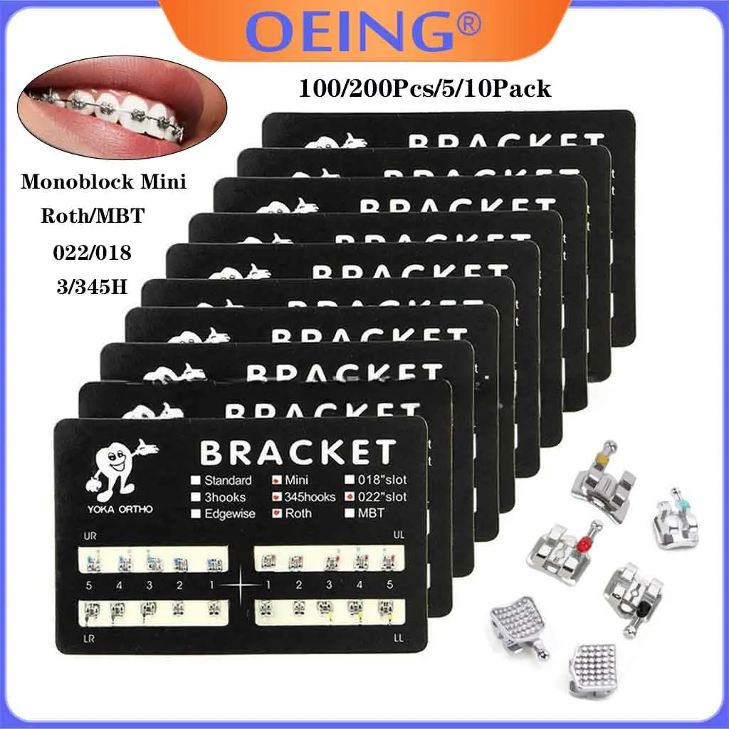 200Pcs/10Packs Orth…