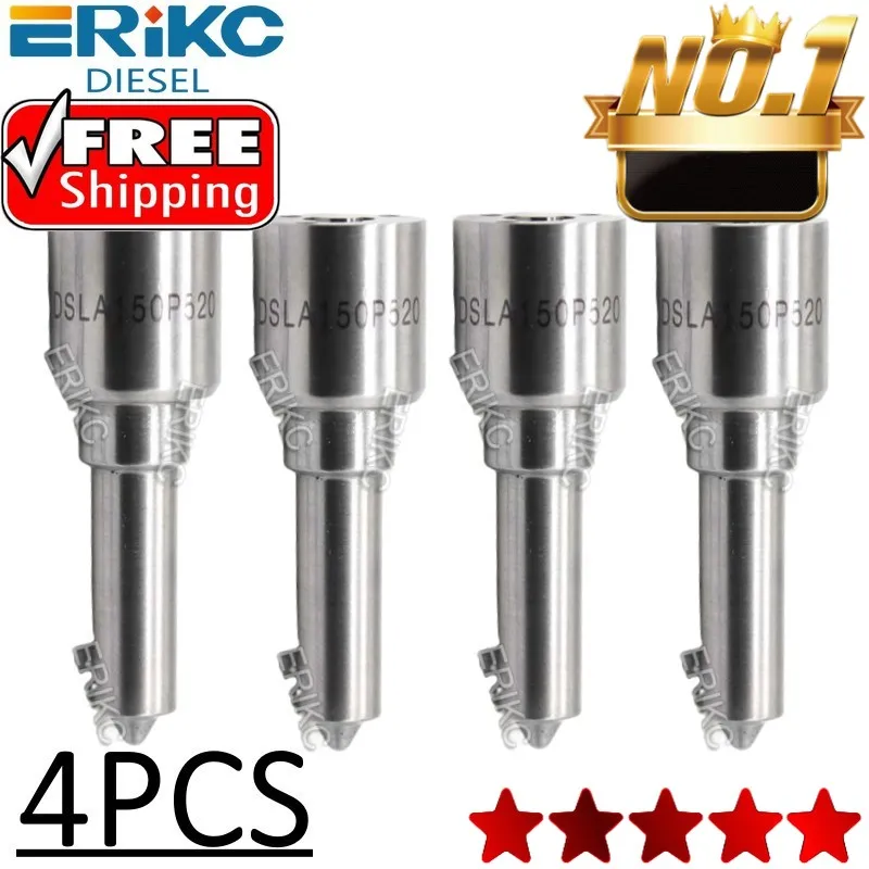 4PCS NEW DSLA150P520 0433175093 Diesel Injector Nozzle Sprayer for AUDI SEAT SKODA for V-W 1,9 TDI DSLA150P764 DSLA150P502