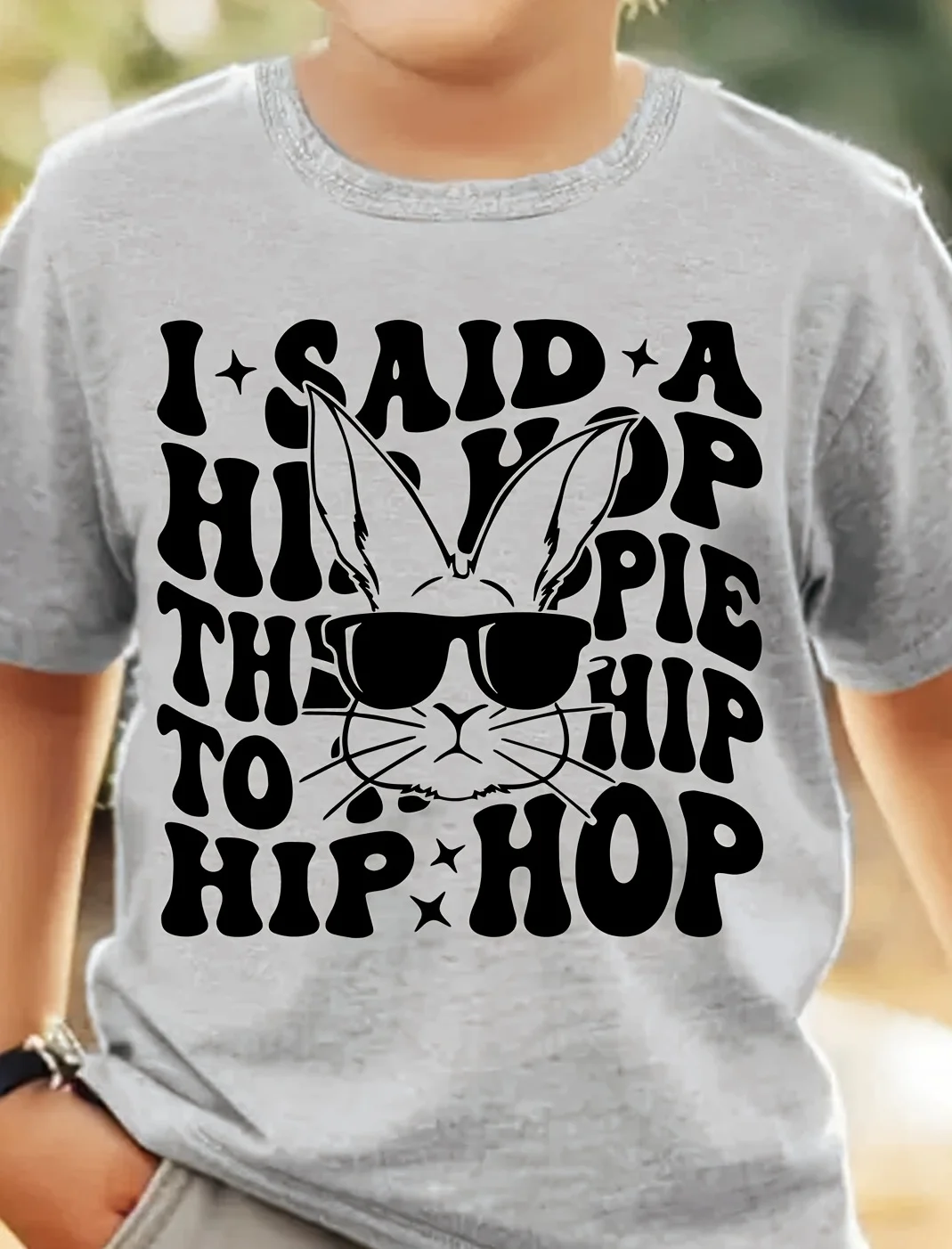 Boys TX6097 Easter Hip‑Hop Bunny 
