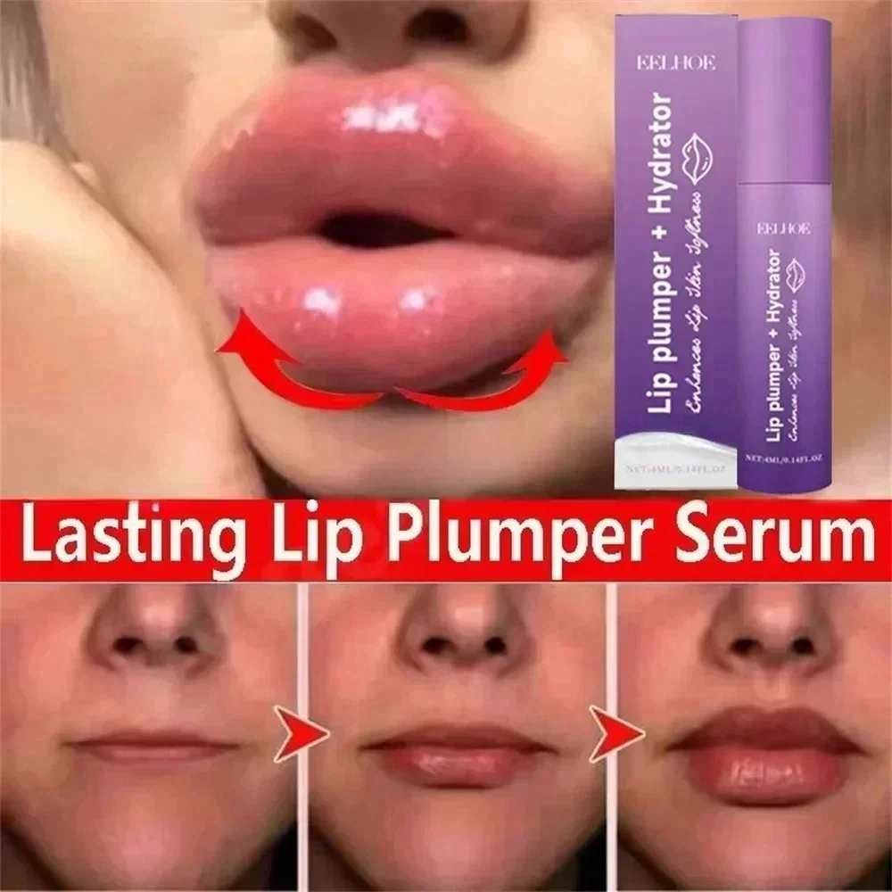 

Instant Lip Plumping Essential Oil Nourishing Antiwrinkle Moisturising Sexy Lip Care Ultimate Plumping Lip Gloss Serum Cosmetics