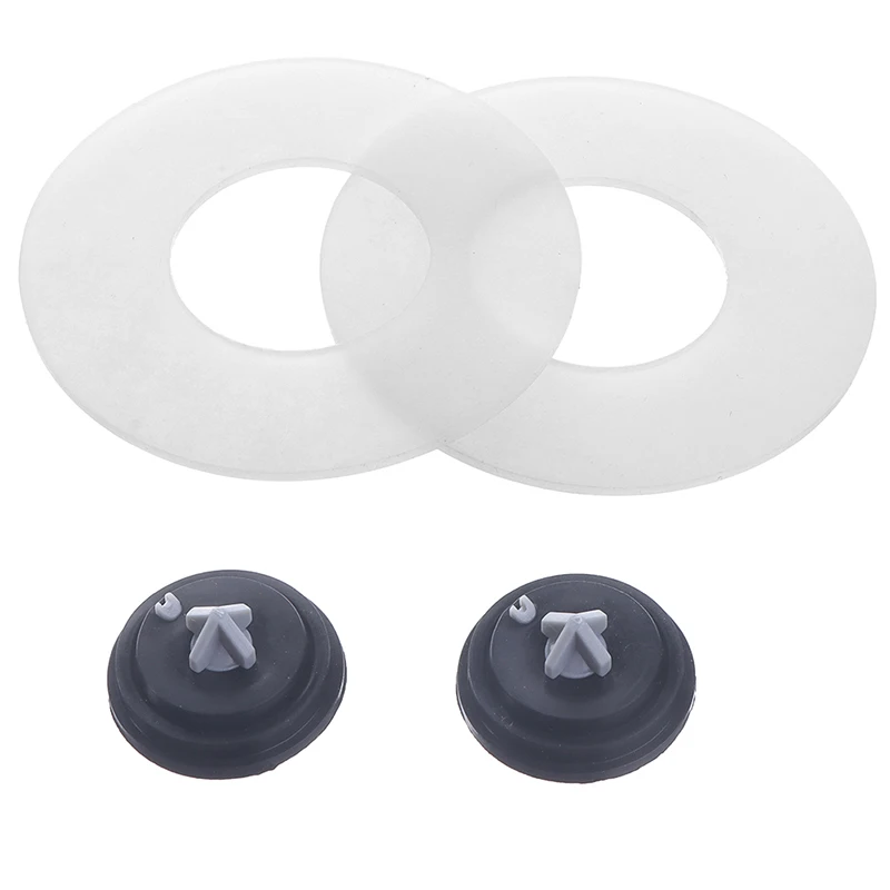 2Pcs Replacement Rubber Diaphragm Washer Fits All Siamp Fill Valves Ballvalve 28x15mm Toilet Bidet Attachment Bathroom Accessory