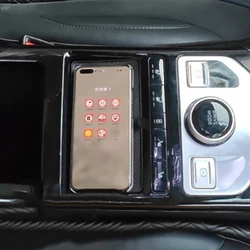 15W Car wireless charger phone charger fast charger charging pad panel phone holder for Hongqi H5 HS5 2021 2022 2023
