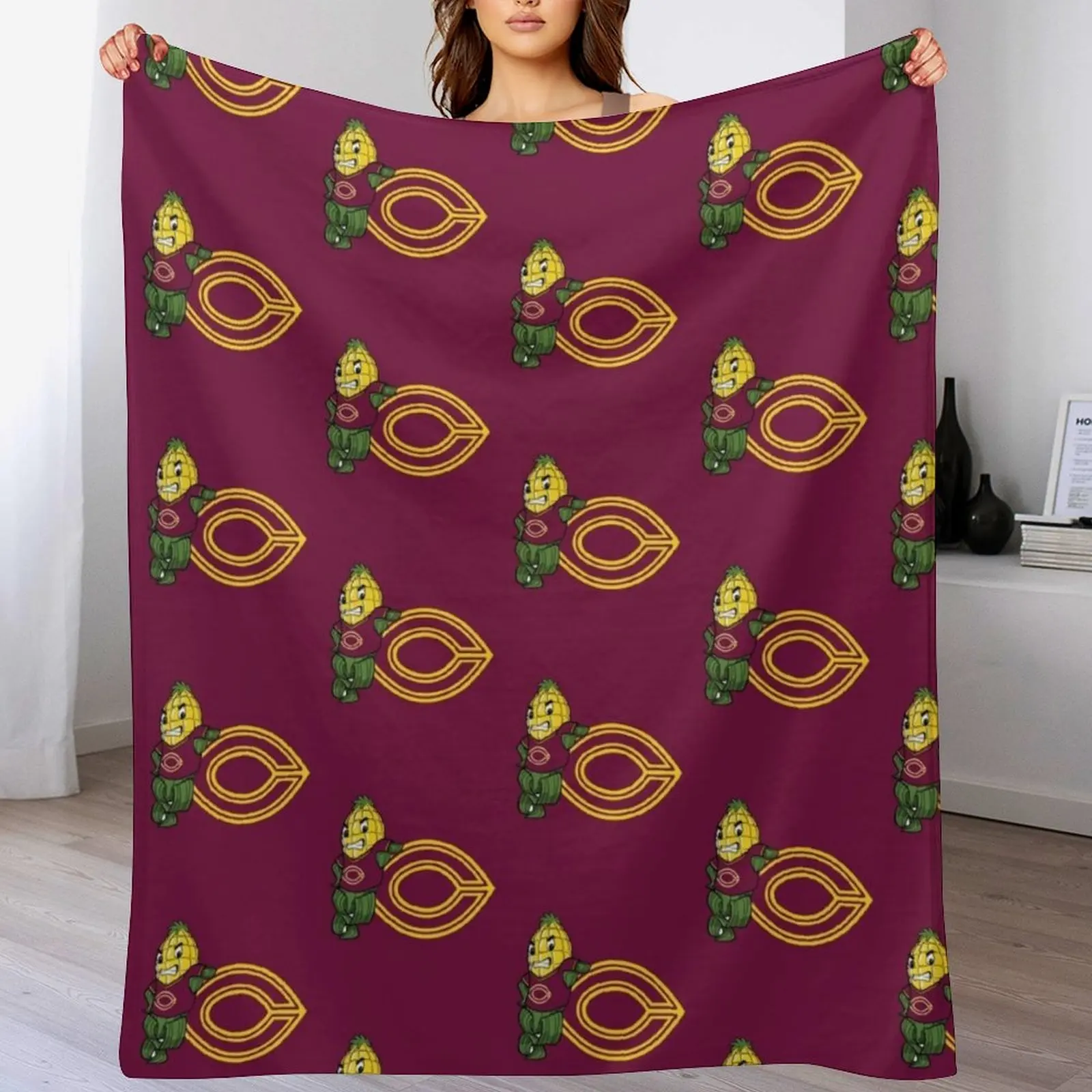 

Concordia College Throw Blanket Warm Napping Blanket for Office Couch Bed
