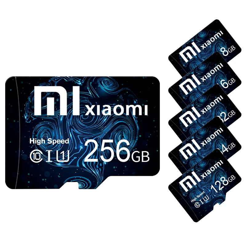 Xiaomi-Cartão de Memória Micro SD para Telefone, Flash Card, Alta Velocidade, C 10, 128GB, 256GB, 512GB, V60 A2, 2TB, 1TB