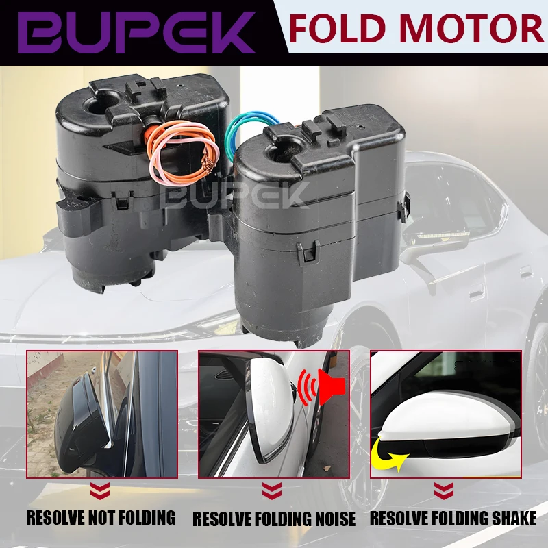 BUPEK For Lexus GX460 Toyota Alphard MK2 Fj Cruiser Land Cruiser 4700 LC150 Car Side View Mirror Motor folding module original
