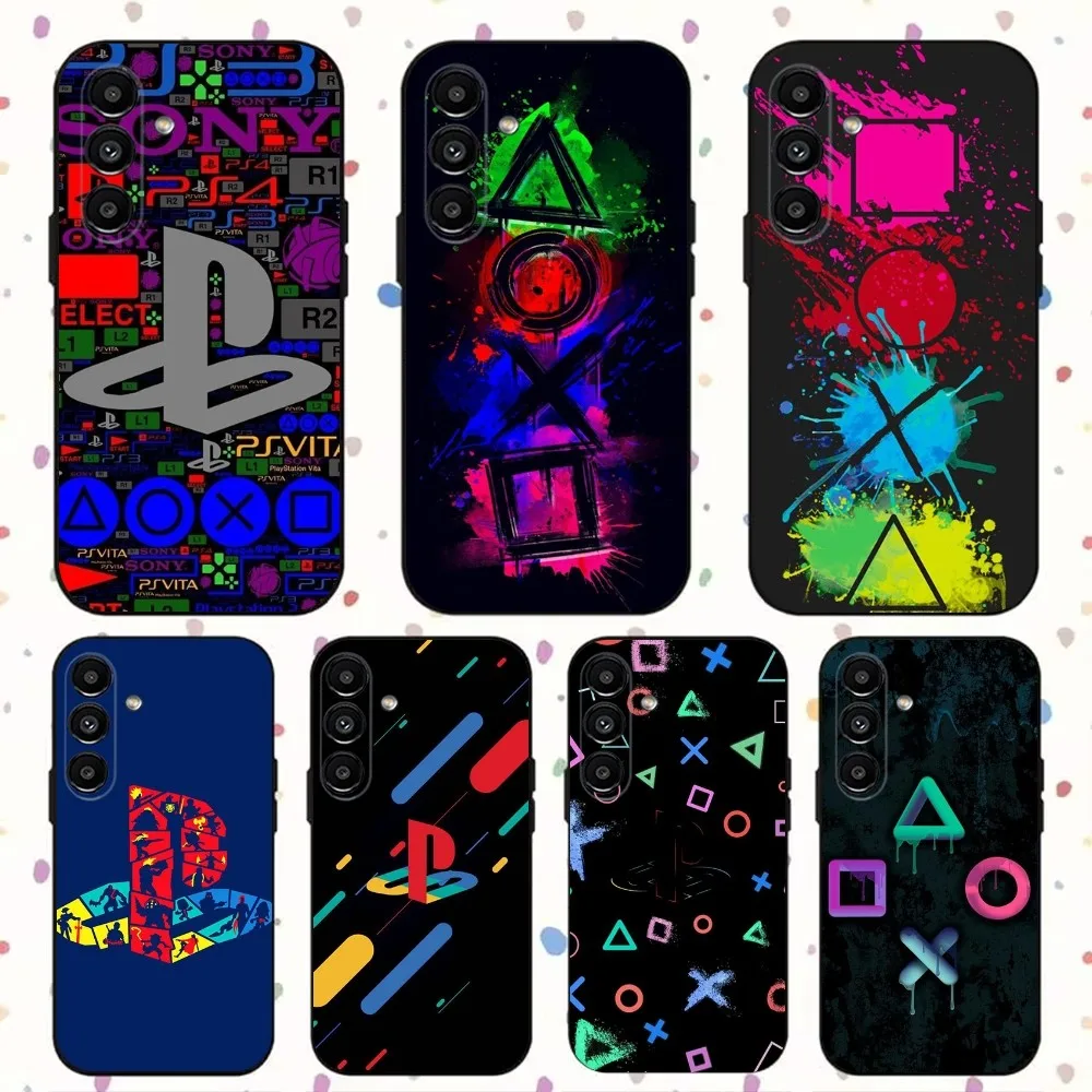 PS5 Hot Game PlayStation Phone Case For Samsung S24,S21,S22,S23,S30,Ultra,S20,Plus,Fe,Lite,Note,10,9,5G Black Soft Cover