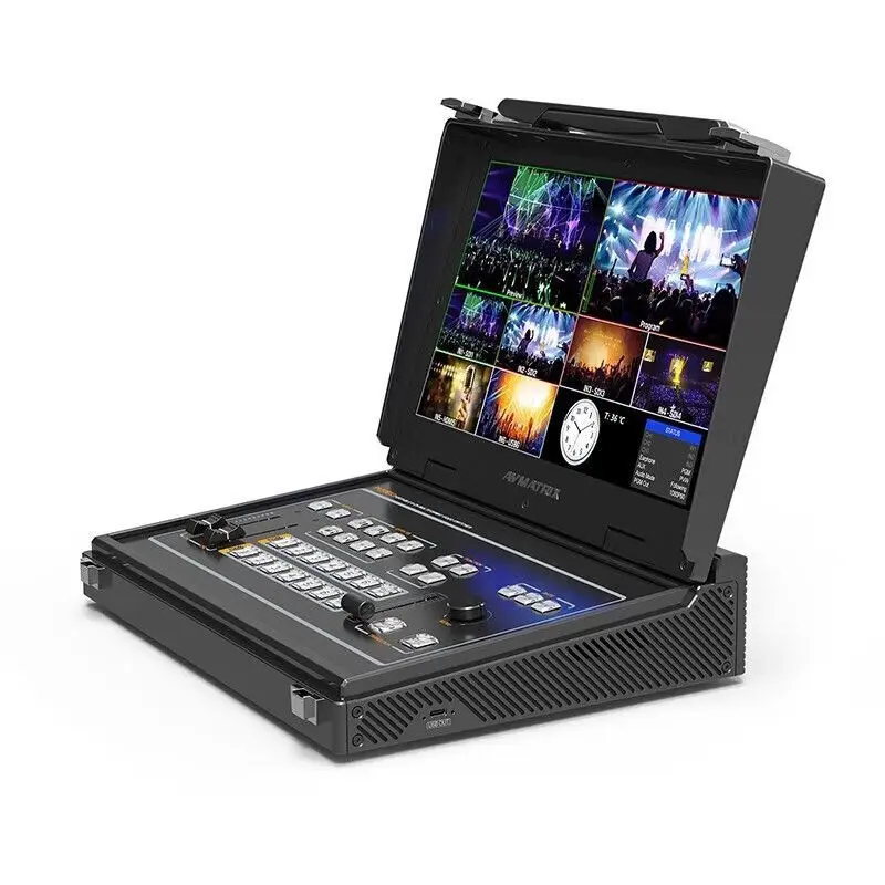 

PVS0613U director station 6-way switching station, live broadcast collection and streaming 4-way SDI2-way
