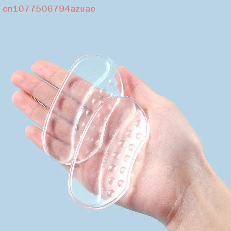 ملصقات للكعب من السيليكون - مقابض مضادة للانزلاق مع دعم توسيد للنساء والرجال، حشوات لحماية كعب القدم