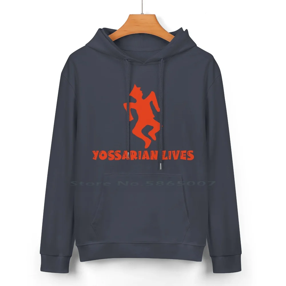 Yossarian Lives Pure Cotton Hoodie Sweater 24 Colors Catch 22 Classic Joseph Heller Books Litterature Soldier Yossarian World