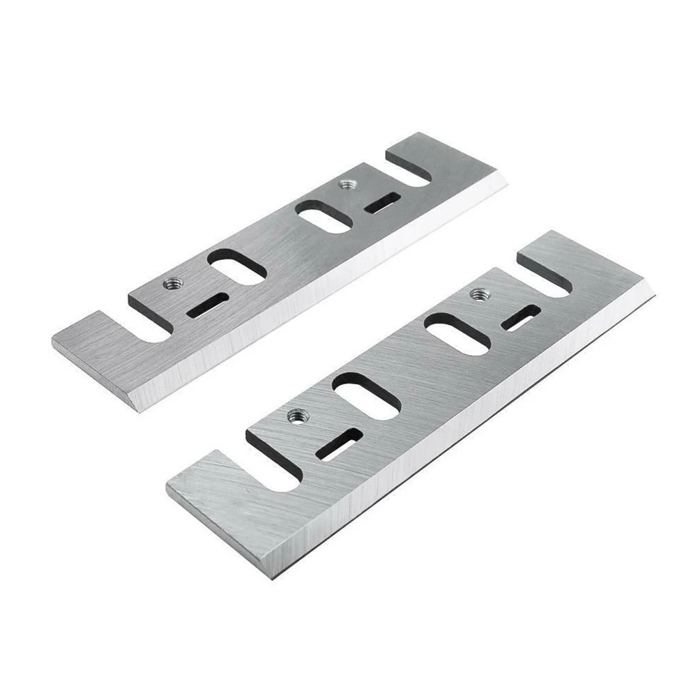 2pcs 110mm Electric Planer Blade Cutter HSS Planer Blade For Makita1911 B793008-8 1002BA 1912B Electric Planer Tools Silver
