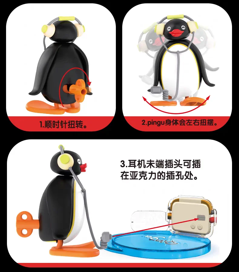 Neue Original Pingu Blind Box Komplette Serie Niedliche Überraschungs-Sammelfiguren Modell Schreibtisch-Dekoration Zubehör Geburtstagsgeschenk – Detail 29