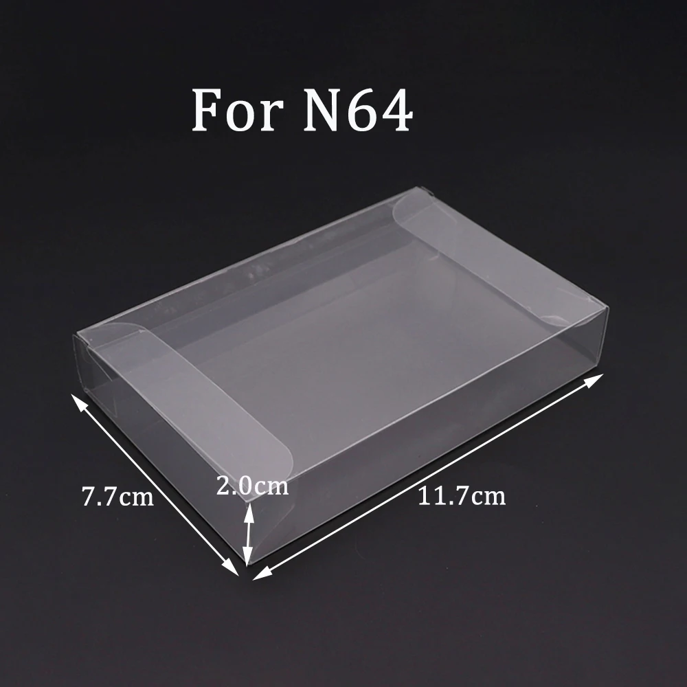 5-Pack Clear PET Game Cartridge Cases (Multi-Console)