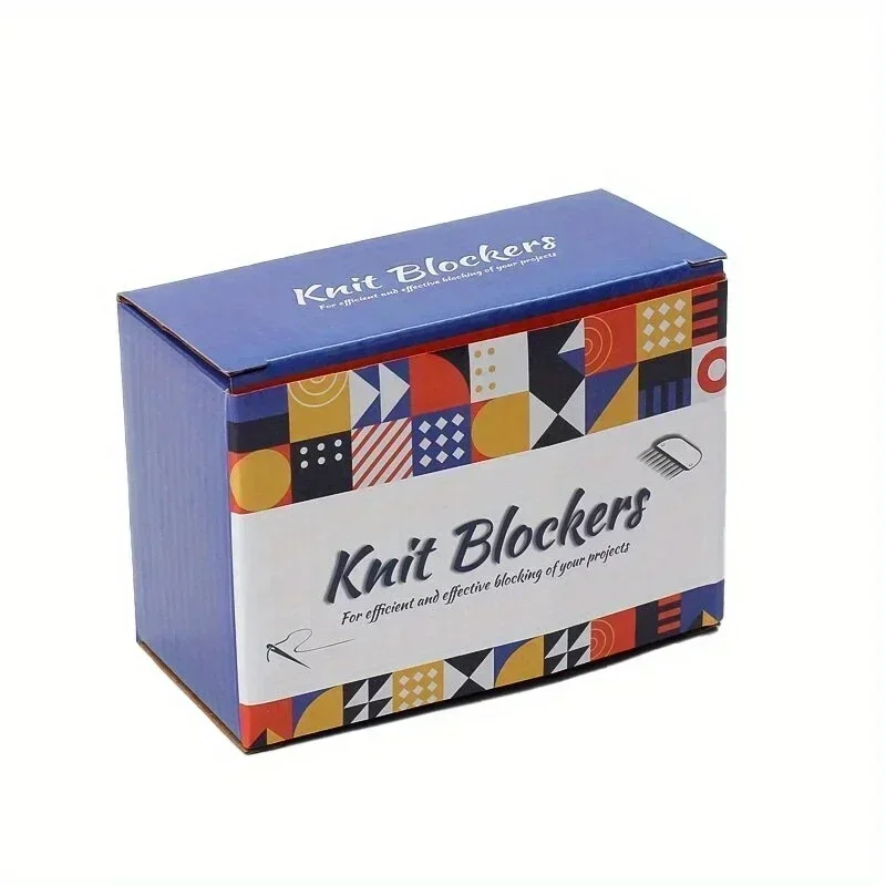 1 pak KnitPro Knit Blockers - Essentieel brei- en naaiaccessoire voor perfect uitgelijnd blokken Naaigereedschap