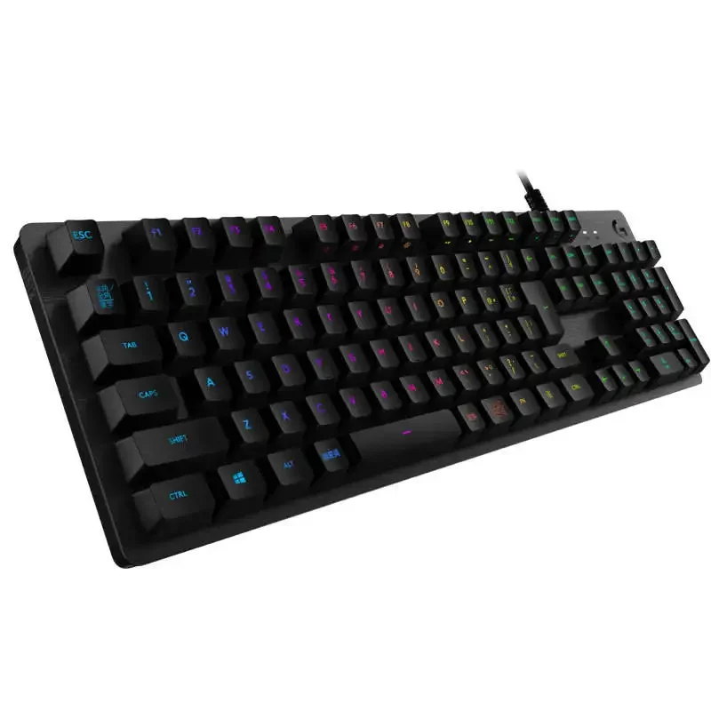 Custom  G512 Wired Ergonomic Office Pc Mobile Gamer RGB Computer Laptop Tablet Mechanical Gaming Keyboard