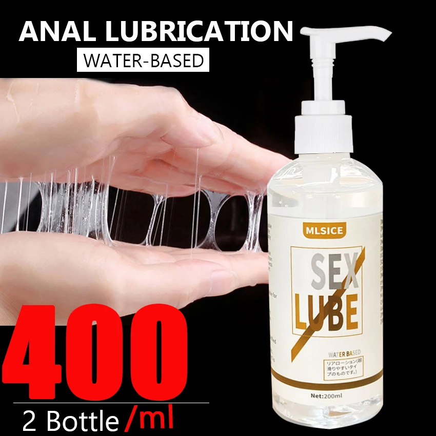 Anal seks wanita pelumas berbasis air pelumas Semen Gel seksual Vagina Masturbator minyak perlengkapan dewasa mainan seks pelumas untuk pria