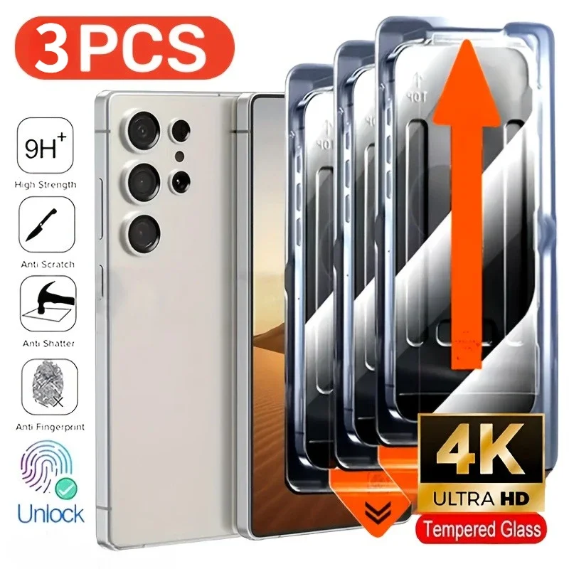 3Pcs 8K Ultra Hd Te… - image