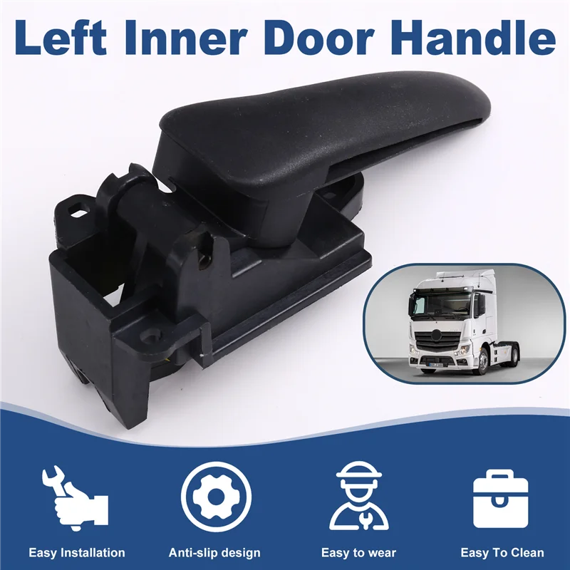 

Car Left Inner Door Handle 9417200066 For Mercedes Benz Actros Econic 1996-2003 Truck Fire Truck Accessories