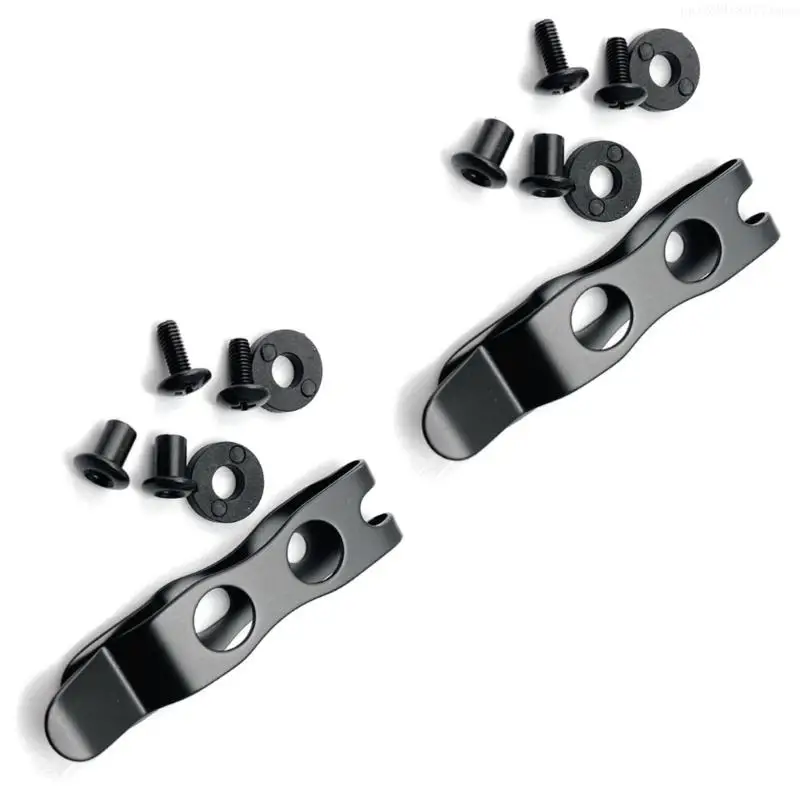Outdoor K Sheath Waist & Back Clip, Quick Draw Cutter Sheath Buckle, Belt Holster Accessory R7UB