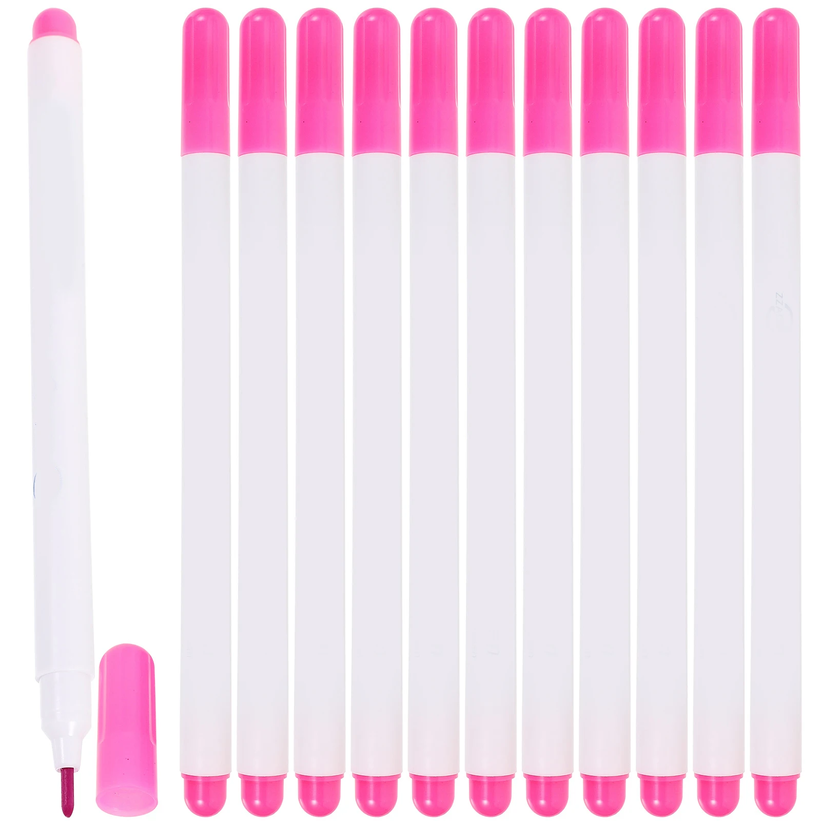 

12Pcs Oil Ink Pen Skin Marker Pens Easy to Operate Long Lasting Usage Non Smearing Positioning Marking Pink Pen
