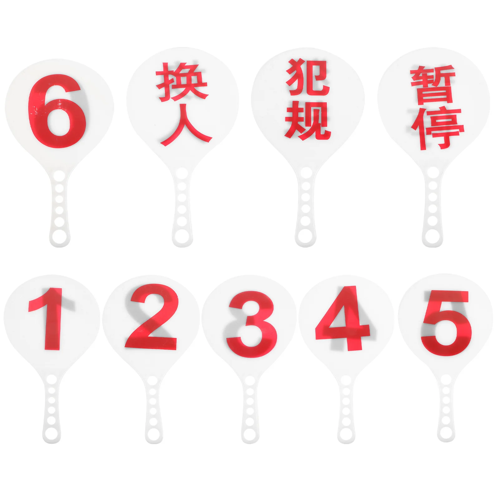 1pcs Professional Basketball Referee Boards Durable Abs Material Match Indicator For Sports Training Competition Portable