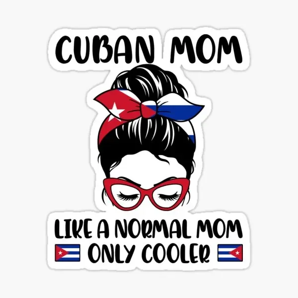 CU キューバ国旗愛ステッカートラックオートバイ自転車アクセサリートラックガラス壁窓ヘルメットバンドアラップトップ防水デカール