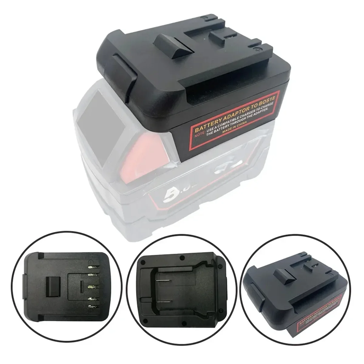 ABNJ MWB18BSL-C Adapter Conver - огляд і ціна Power Tools Battery Adapter