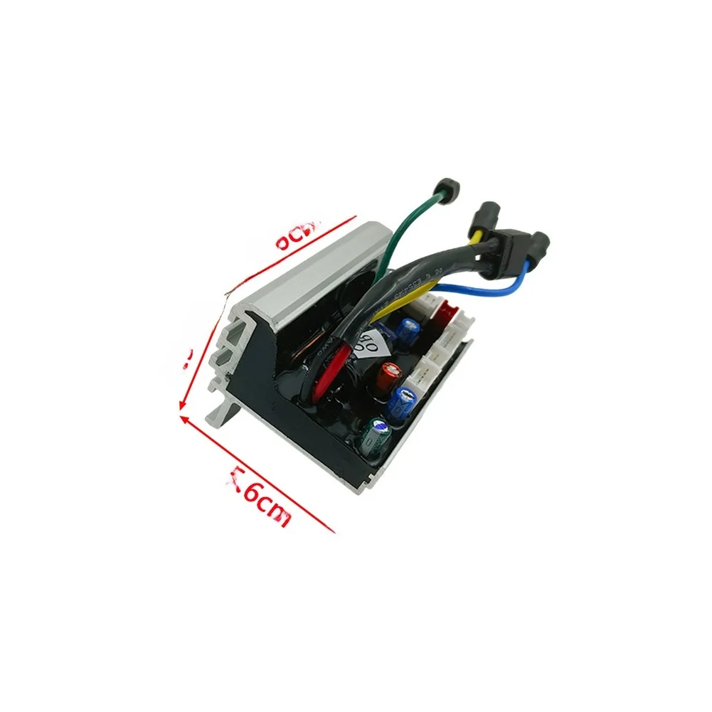 For NIU 300P Specific Controller Unit for Electric Scooter Use 20KM/H 25KM/H 32KM/H Firmware Support Silver 8.6x5.6x4.5cm