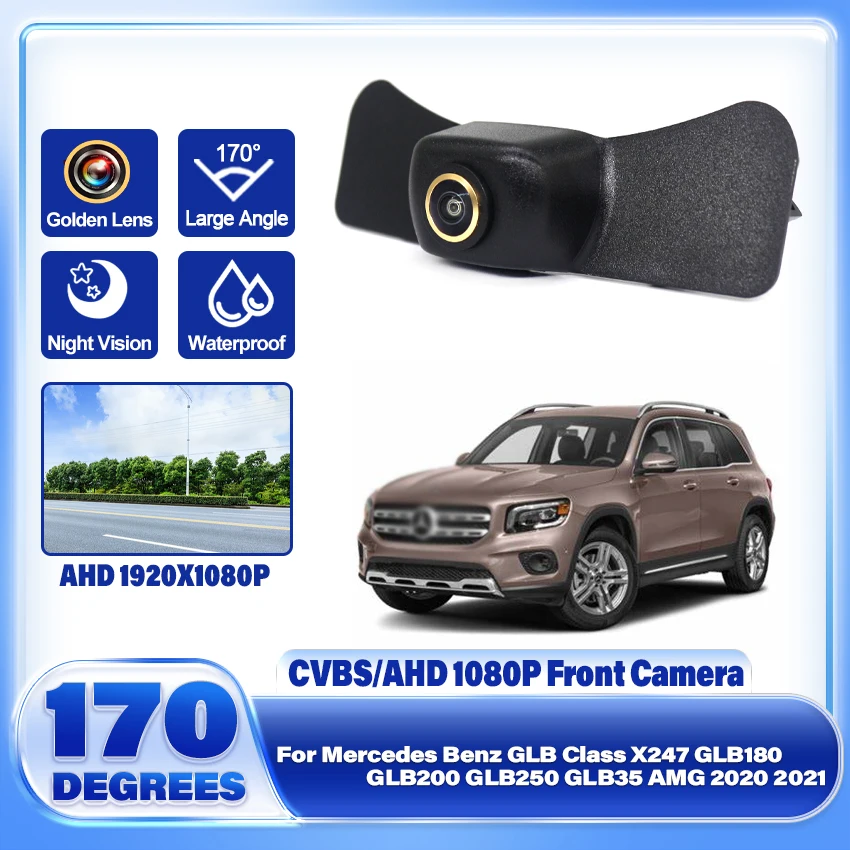 

HD CCD Car Front View Parking Night Vision Positive Logo Camera For MB GLB Class X247 GLB180 GLB200 GLB250 GLB35 AMG 2020 2021