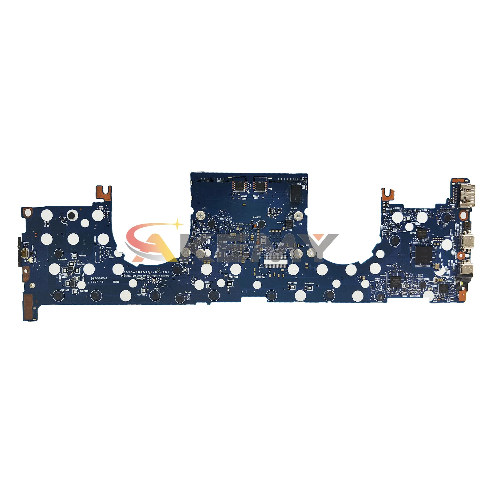 AE 6050A2895901 Laptop Motherboard For HP Elitebook X360 1020 G2 937427-601 Notebook Mainboard with I5 I7 7th 8G/16G RAM