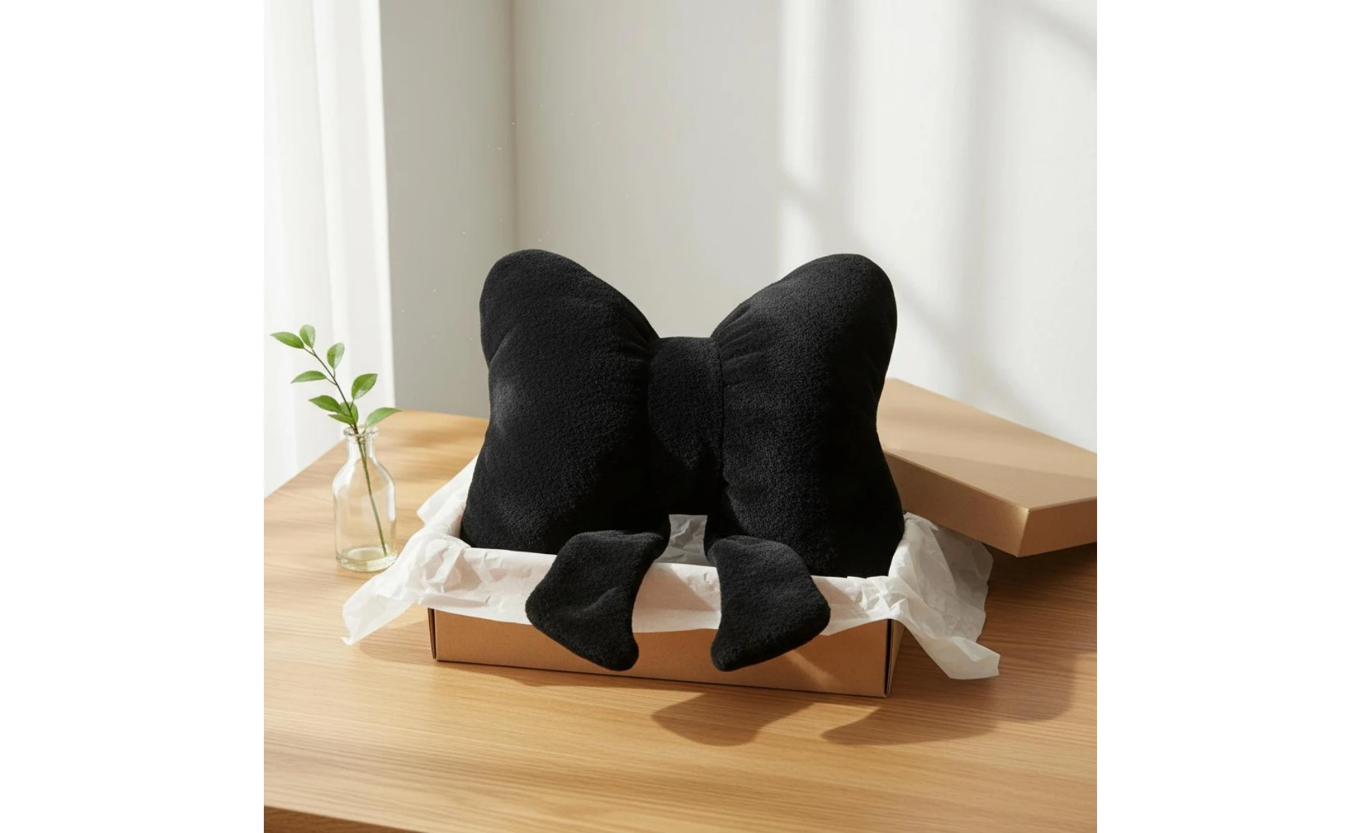 Butterfly Bow Cushion Soft Butterfly Knot Pillow Bowknot Soft Pillow Cute Home Decor Vacuum Packed Butterfly Bow Cushion Soft Butterfly Knot Pillow Bowknot Soft Pillow Cute Home Decor Vacuum Packed