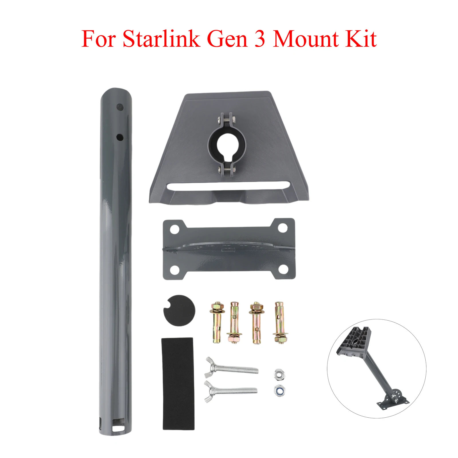 

For Sartlink Gen3 Angle Adjustable Outdoor Mounting Bracket Set Easy to Install Waterproof