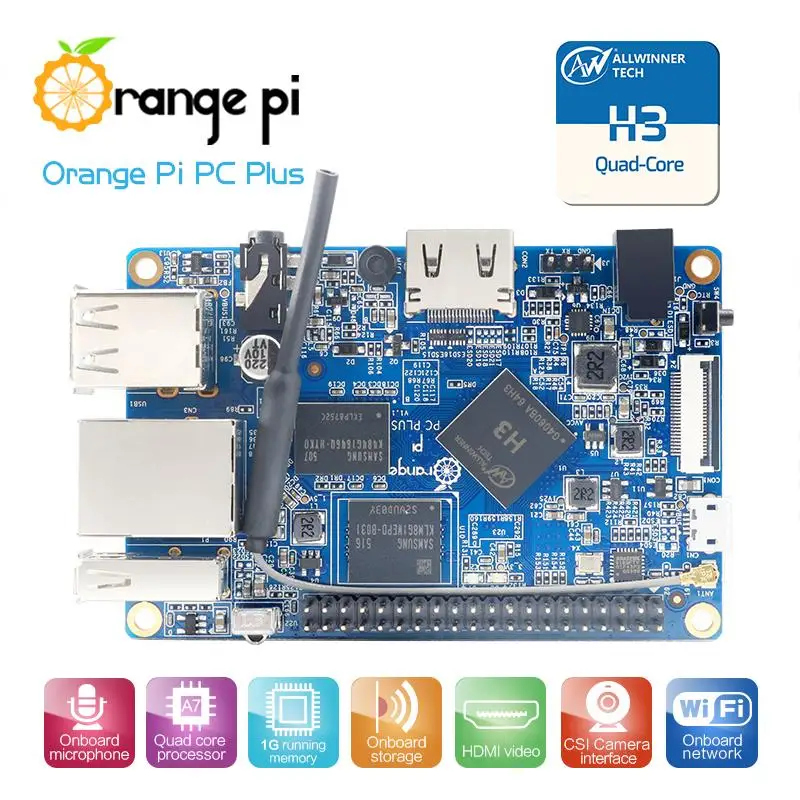 Imagem -03 - Orange pi Plus Suporta Netflix Linux e Android para Além da Raspberry Venda por Atacado Está Disponível pc