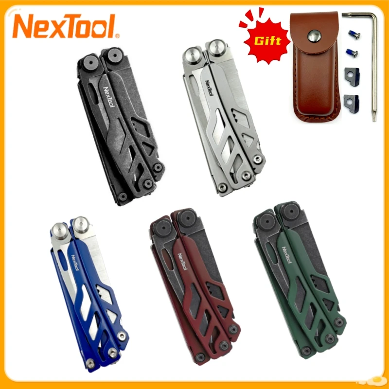 

Nextool 16 IN 1 Flagship Pro Multitool EDC Folding Pliers With Kydex Sheath Large Scissors Portable Outdoor Equipment Gift Men