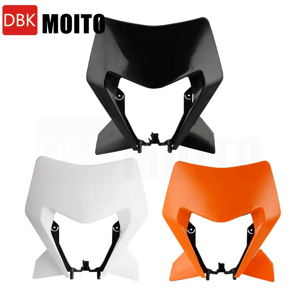 

Motorcycle Headlamp Mask For KTM Plate Plastic Kit Fairing For KTM XC SX SXF XCW 125 To 500 SMR 2024 Dirt Bike Enduro Motocross