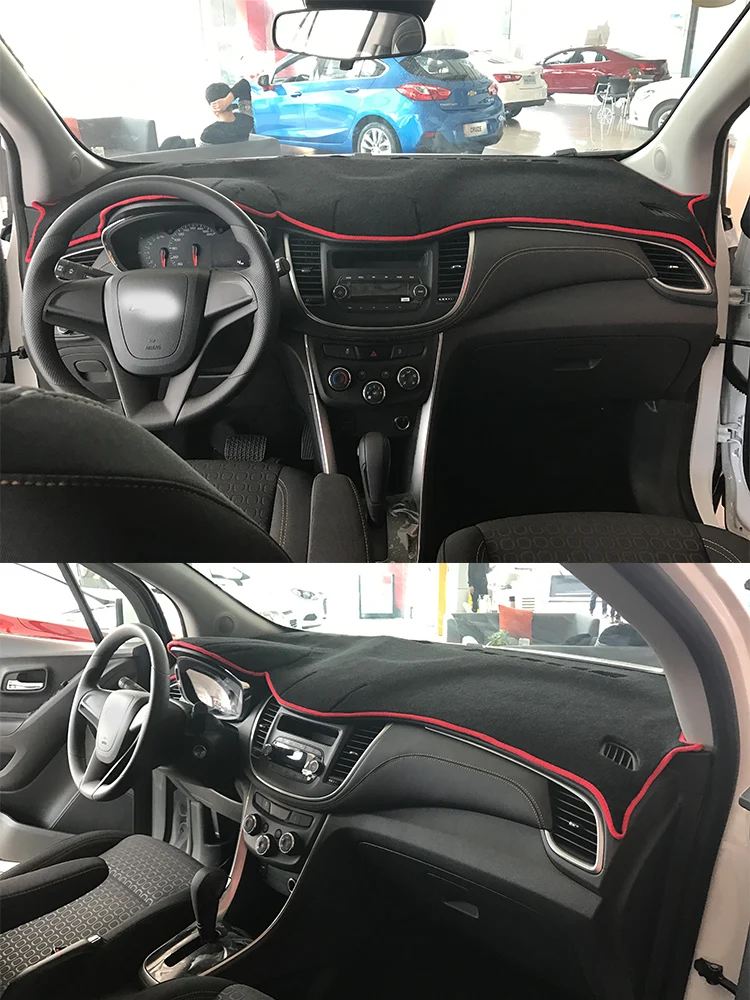 

For Chevrolet Chevy Trax LTZ NZ SJ3 2016-17 Dashmat Dashboard Cover Instrument Panel Protective Pad Dash Mat Anti-Dirt Ornaments