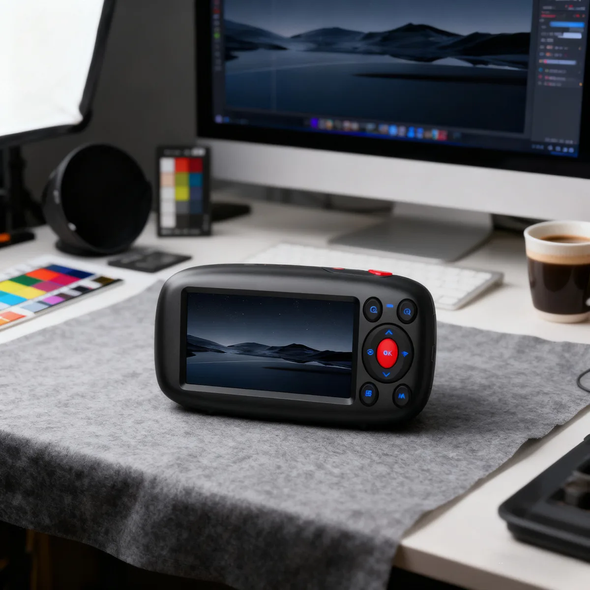 2 5K Dual Screen Digital Camera with 16X Zoom WiFi Sharing and 48MP Photo Resolution Supporting Multiple Photo Settings