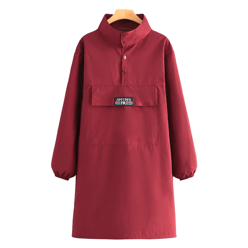 

Фартук с длинными рукавами и логотипом для взрослых, прочный, водонепроницаемый, маслостойкий, кухонная спецодежда, инструмент для бытовой уборки