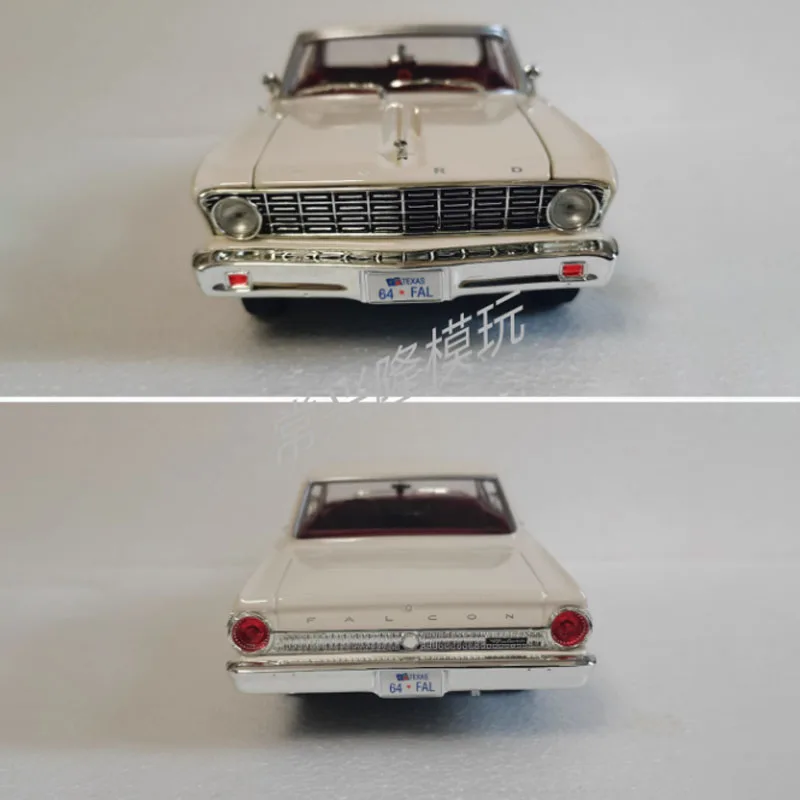 1:18 スケール 1964 ファルコンシミュレーション合金おもちゃの車モデルシーン装飾ギフトコレクションお土産