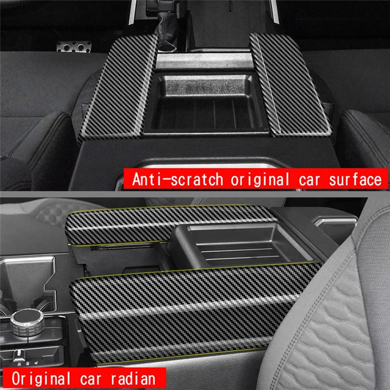 

A21F-Armrest Box Decoration Stickers Interior Accessories ABS For Toyota 2022-2023