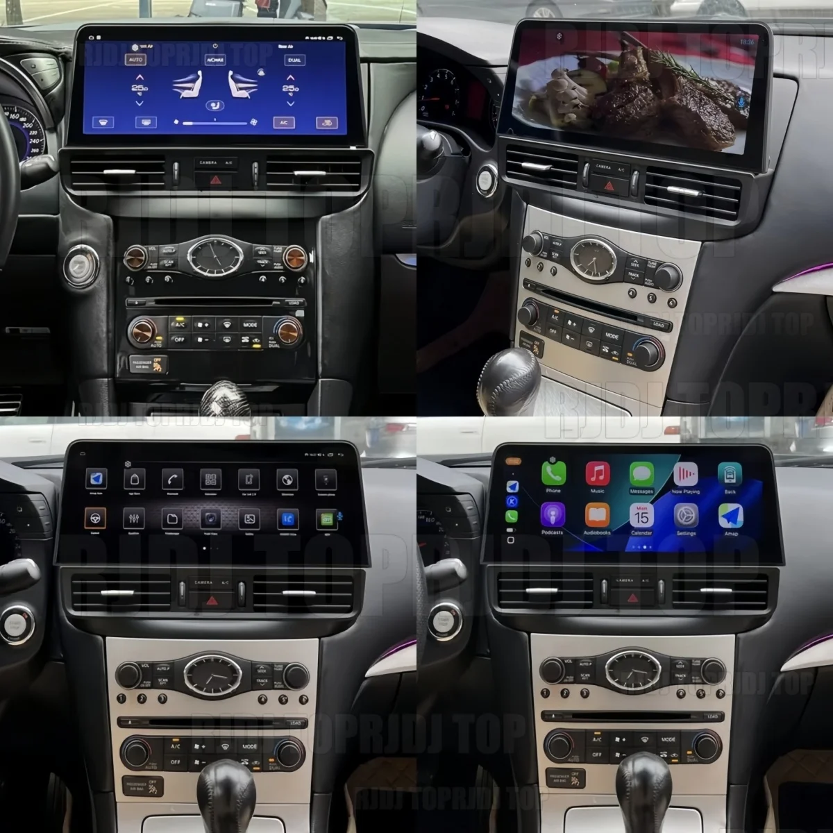 Touch Screen Car Radio For Infiniti G25 G35 G37 2004-2013 Android GPS Automotive Multimedia Auto Radio Stereo Receiver Head Unit