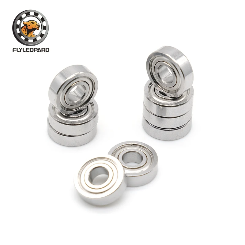 S695ZZ Miniature Bearing (2PCS) ABEC-7 High Quality Stainless Steel Bearing 619/5 R-1350ZZ S695ZZ 5x13x4 Mm 440C Material